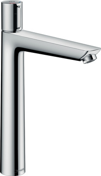 HG Talis Select E Bateria umywalkowa Select 240 do umywalek nablatowych z kompletem odpływowym z cięgłem, Chrom