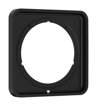 AX ShowerSelect ID Element przedłużający 5 mm, softsquare, Czarny Matowy