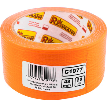 TAŚMA TYNKARSKA ELASTYCZNA 48MMx20M WZMOCNIONA, POMARAŃCZOWA