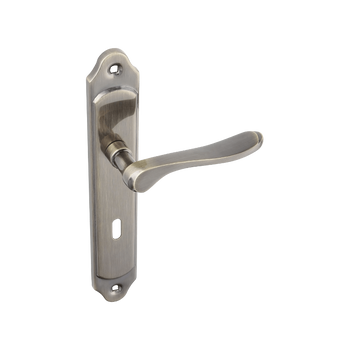 RODOS klamka na szyldzie długim na klucz