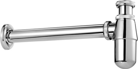 Syfon do umywalki butelkowy chrom NHC 031I