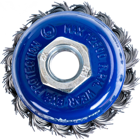 SZCZOTKA DO SZLIF. DOCZOŁOWA 65 MM DRUT SKRĘTNY