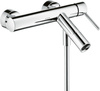 AX Starck Jednouchwytowa bateria wannowa z uchwytem Pin, natynkowa, Chrom