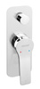 Grzejnik łazienkowy typ 600x1600 prosty chrom z przyłączem 50 mm