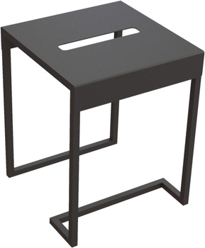 Taboret - stolik łazienkowy nero ADM N51T