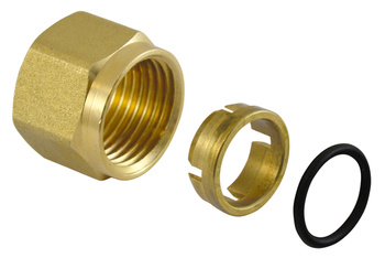 Złączka zaciskowa 1-2" do rur miedzianych 15 mm