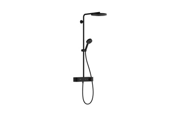 HG Pulsify S Komplet prysznicowy 260 1jet z termostatem ShowerTablet Select 400, Czarny Matowy