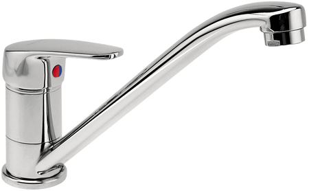 SMILE bateria zlewozmywakowa stojąca, chrom