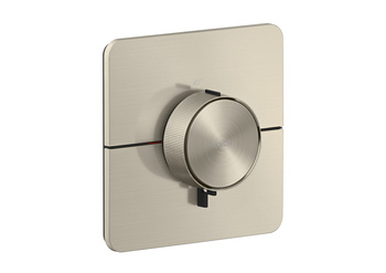 AX ShowerSelect ID Bateria termostatyczna HighFlow, softsquare, podtynkowa, Nikiel Szczotkowany