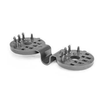 BUNGEE CORD CLIPS klips zaciskowy - luz (50szt.) grey