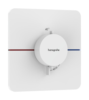 HG ShowerSelect Comfort Q Bateria termostatyczna, podtynkowa, Biały Matowy