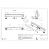 W-Drain NEXT 2w1 Odpływ liniowy ścienny 60 cm dwustronny chrom