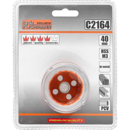 OTWORNICA BIMETAL  40  MM