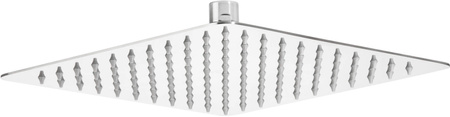 Głowica prysznicowa stalowa - 250x250 mm stal NAC 002K