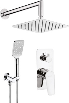 Zestaw prysznicowy podtynkowy stała chrom Jasmin NAC 09JP