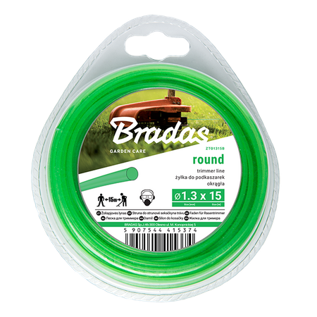 Żyłka TRIMMER, okrągła, blister