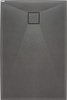 Brodzik granitowy prostokątny 100x80 cm antracyt metalik KQR T46B