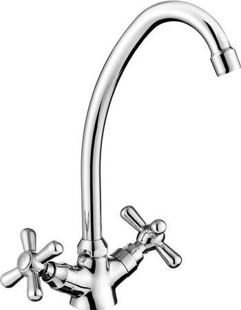 Bateria kuchenna obrotowa chrom Symetrio BOS 060D
