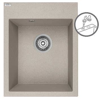 Monchichi - zlewozmywak 1-komorowy