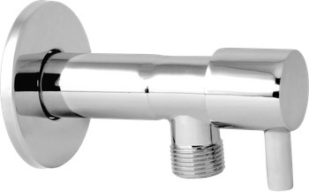 Zawór kątowy z głowicą ceramiczną z metalowym uchwytem 1-2" x 1-2"