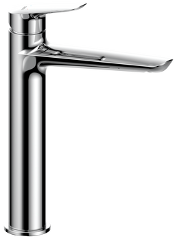 THEMIS bateria umywalkowa nablatowa, chrom