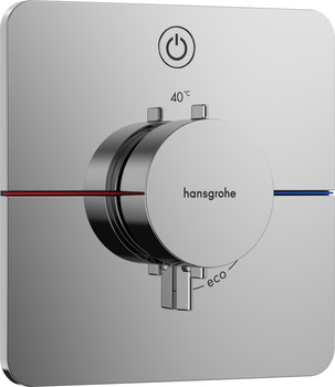 HG ShowerSelect Comfort Q Bateria termostatyczna do 1 odbiornika, podtynkowa, Chrom