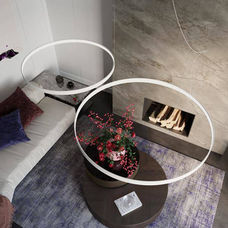 Żyrandol RIO 110 biały LED 3000K