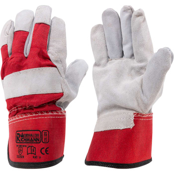 RĘKAWICE ROBOCZE SKÓRA BYDLĘCA ROZM. 10,5' (SLI-7203)