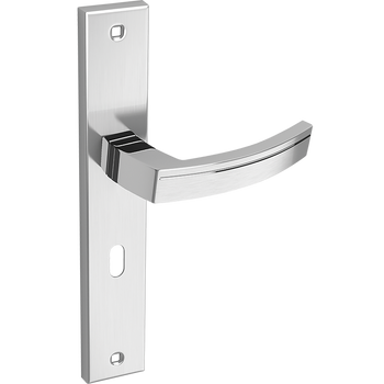 PARVA klamka na szyldzie długim na klucz