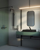 Ścianka prysznicowa / walk-in systemu Kerria Plus 110 cm nero KTS N31P