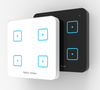 Czteropolowy dotykowy szklany włącznik WS-04
