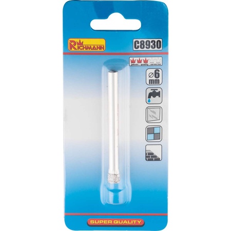 WIERTŁO DIAMENTOWE 6 MM