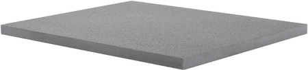 Półka kamienna do konsoli lub słupka - system modułowy szary mat CBL S30B