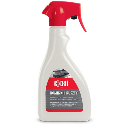 CX80 KOMINKI I RUSZTY 600ML Preparat do czyszczenia kominków i piekarników