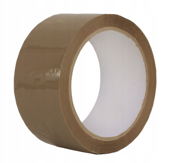 Taśma pakowa Hot-Melt 48/66y - Brąz