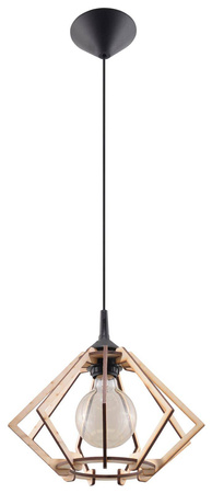 Lampa wisząca POMPELMO naturalne drewno