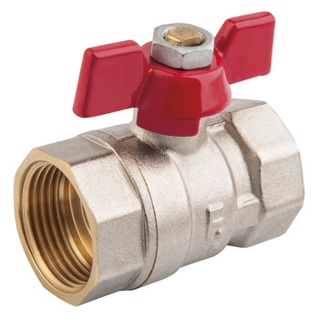 Zawór kulowy GW-GW z motylkiem 3-4" Standard