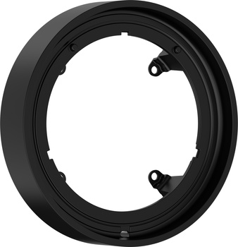 AX ShowerSelect ID Element przedłużający 22 mm, okrągły, Czarny Matowy