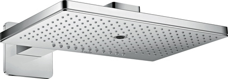 AX ShowerSolutions Głowica prysznicowa 460/300 3 jet z ramieniem prysznicowym, rozeta softsquare, Chrom