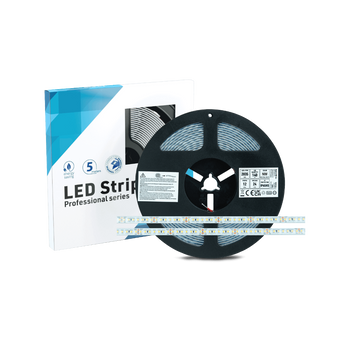 EXCELLENT Taśma 700 LED SMD IP65, 140 LED/m, 5m napięcie 24V, moc 12W/m, 4000 K, biała neutralna LIOS.SMD.140N.24V12W.IP65