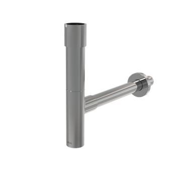 Półsyfon umywalkowy DN32 DESIGN metalowy, masywny