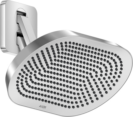 AX ShowerSphere Głowica prysznicowa 370/220 2jet EcoSmart z regulowanym ramieniem prysznicowym, Chrom