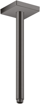 AX ShowerSolutions Przyłącze sufitowe 300 mm, kwadratowe, Czarny Chrom Szczotkowany