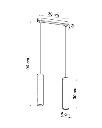 Lampa wisząca LINO 2