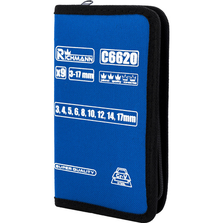 IMBUSY 3-17 MM 9 ELEM. C.V.