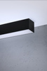 Plafon PINNE 200 czarny 4000K