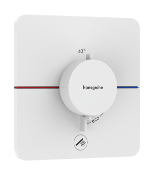 HG ShowerSelect Comfort Q Bateria termostatyczna do 1 odbiornika z dodatkowym wyjściem, podtynkowa, Biały Matowy