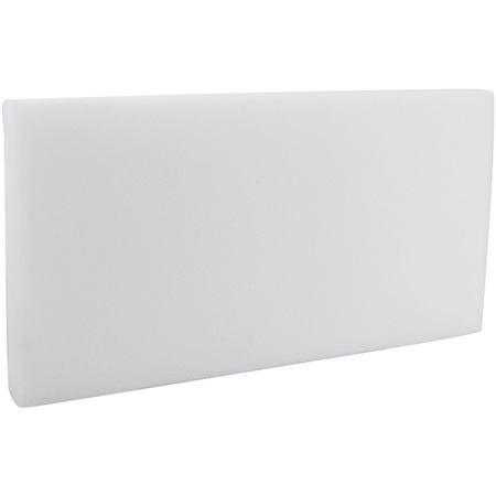 PACA STYROPIANOWA GĄBKA GĘSTA-BIAŁA-DROBNA 270x130 MM