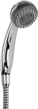 Słuchawka prysznicowa 2-funkcyjna chrom, szary NEF 051S