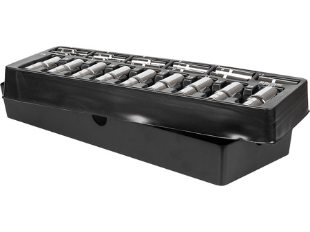 WKŁAD - NASADKI DŁUGIE 1/4', 1/2' 4-24 MM 20 ELEM. (TACKA C1101 W ZESTAWIE)